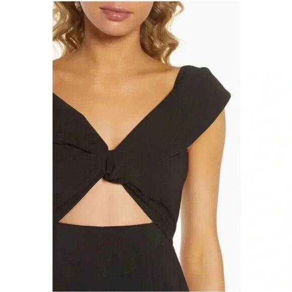 Finders Keepers Mae Midi Slit Dress Cocktail Formal Sexy Evening US 4 Small AU 6 - Picture 2 of 12